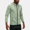 Full Zip Long Sleeve Men Hoodies Casual Hoodies